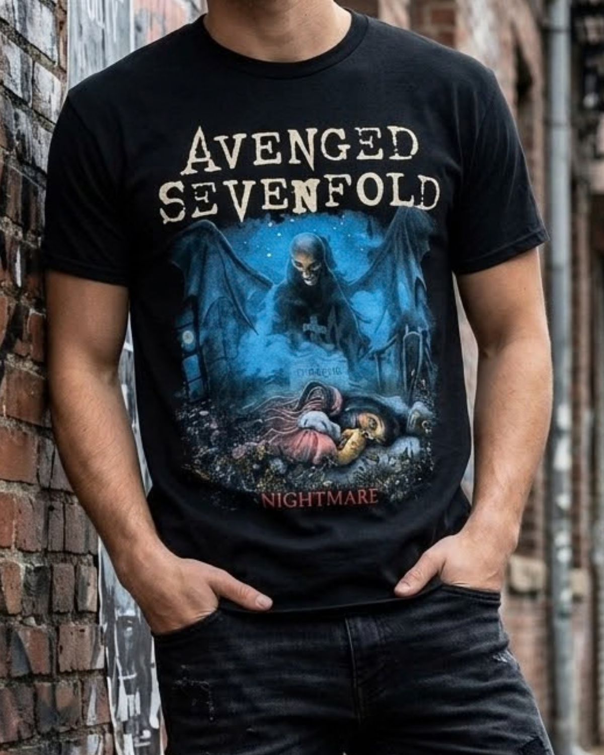 Polera Avenged Sevenfold Nightmare