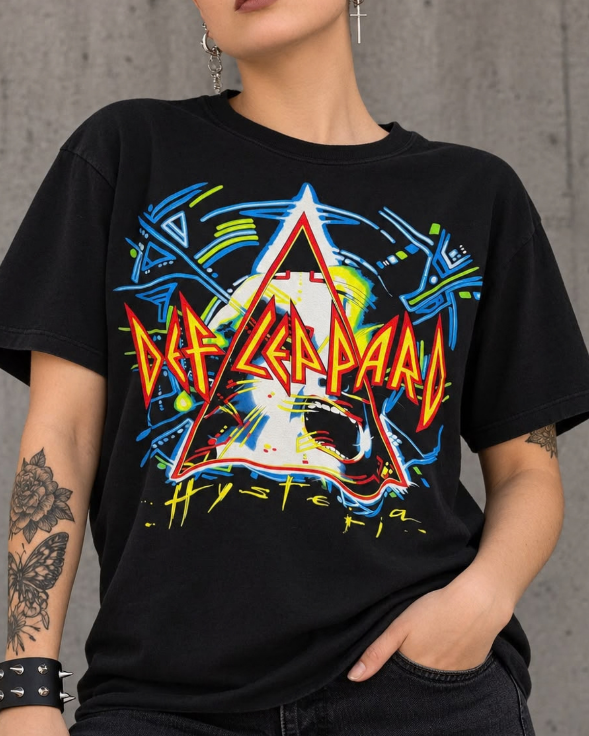 Polera DEF LEPPARD
