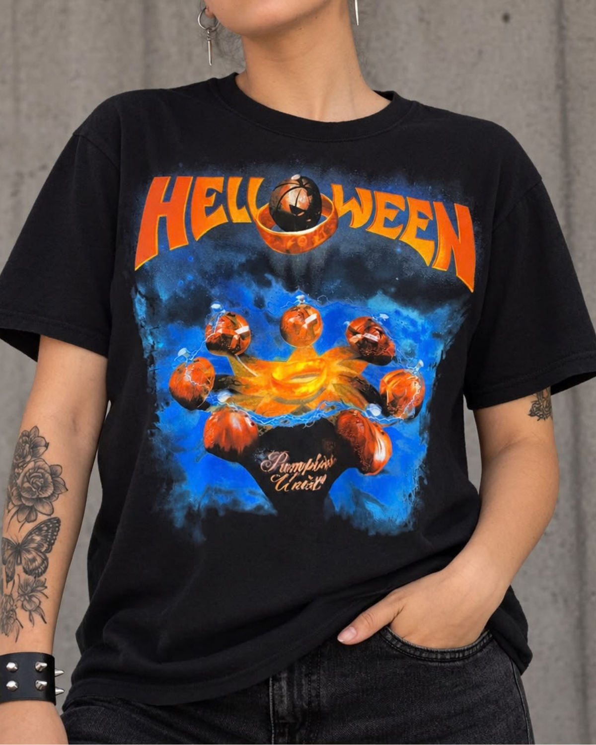 Polera HELLOWEEN - PUMPKINS UNITED