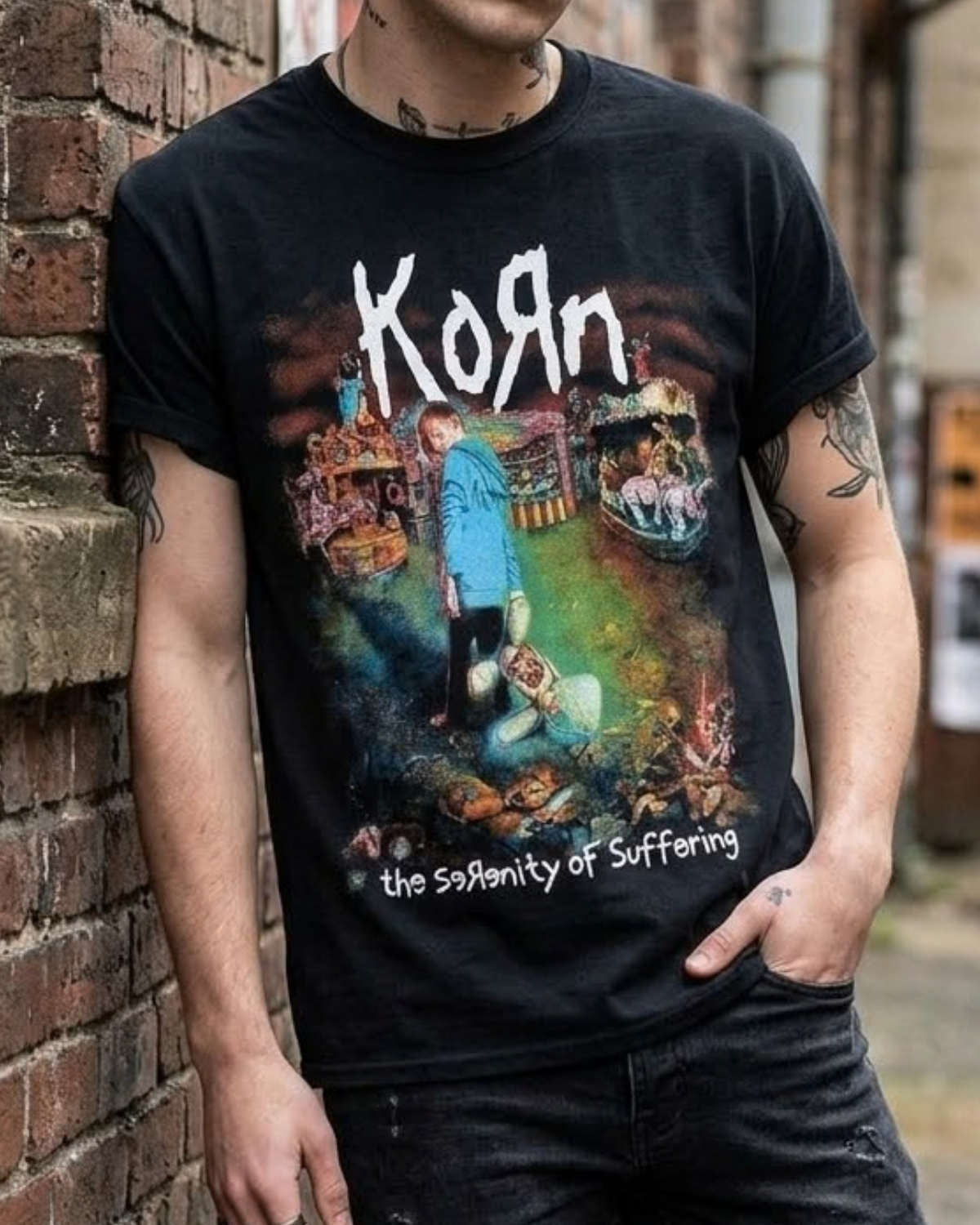 Polera Korn The Serenity Of Suffering