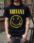 Polera Nirvana - Smiley Face Logo Oficial