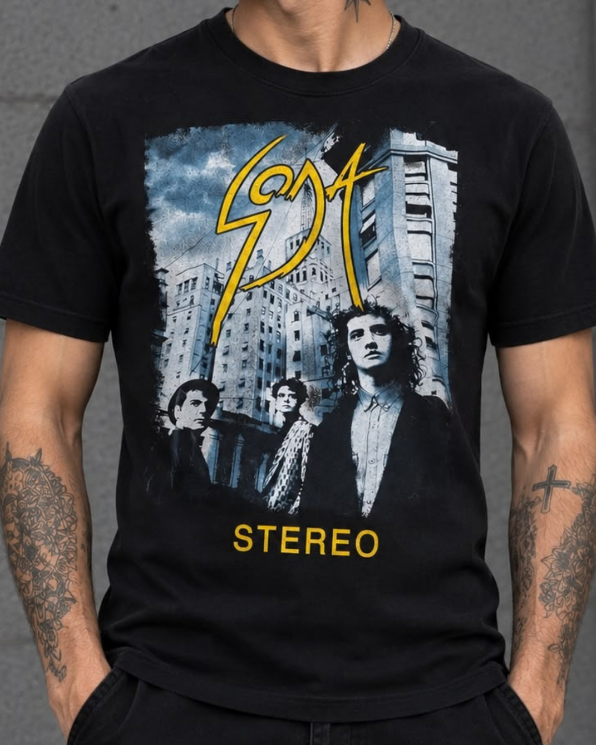 Polera Soda Stereo - Primer Album 1984