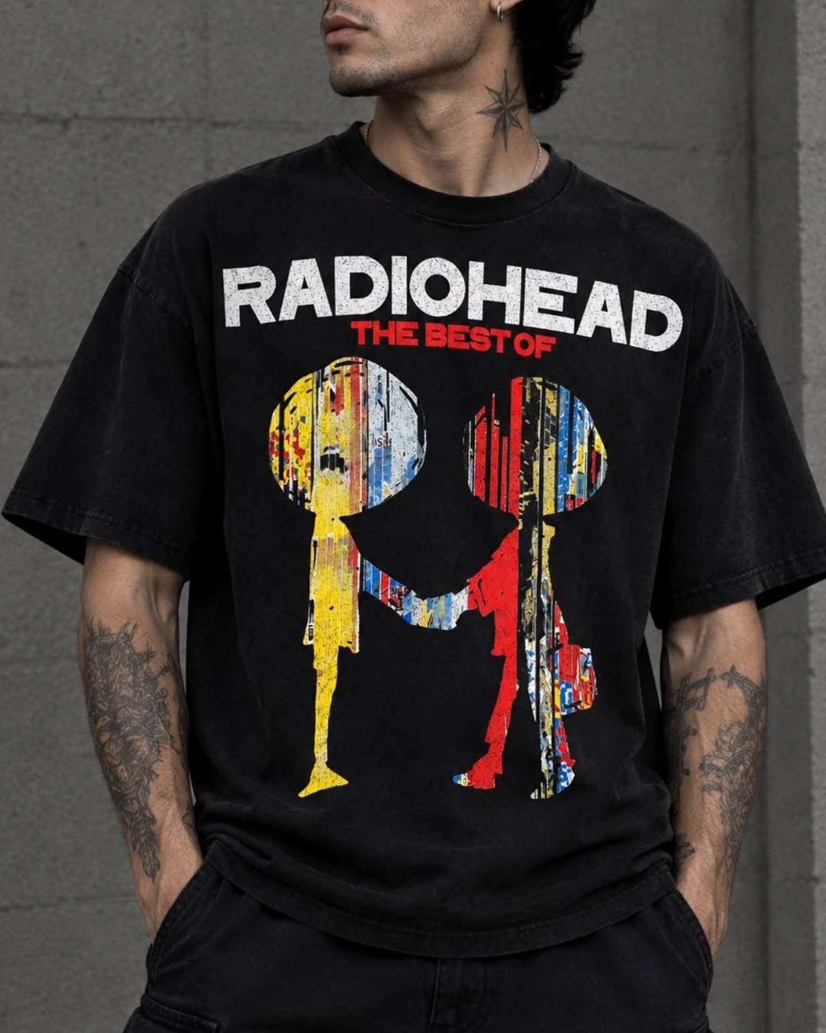 Polera Radiohead - The Best Of