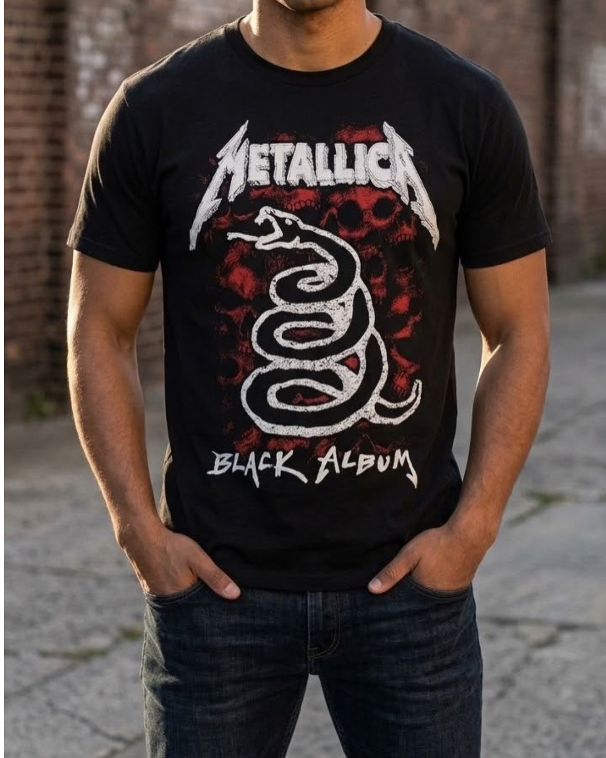 Polera Metallica The Black Album